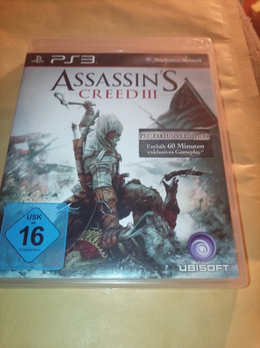 Assassin creed iii ps3 - assassin's,