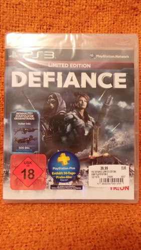 Defiance ps3 limited edition - ps3,